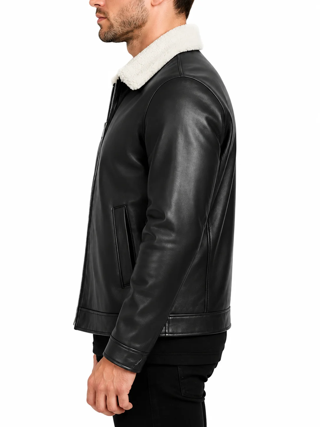Ravion Shearling Leather Jacket