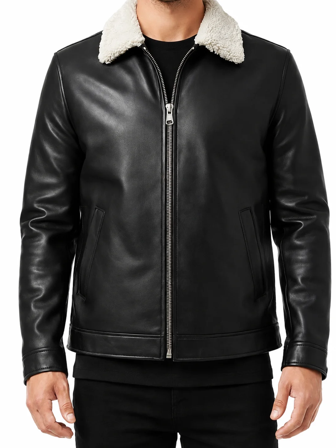 Ravion Shearling Leather Jacket