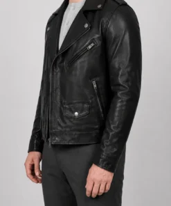 Daniel Wilsons Leather Jacket Black