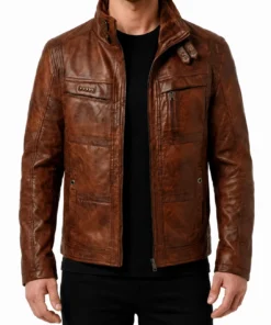 Men Mountainskin Leather Jacket
