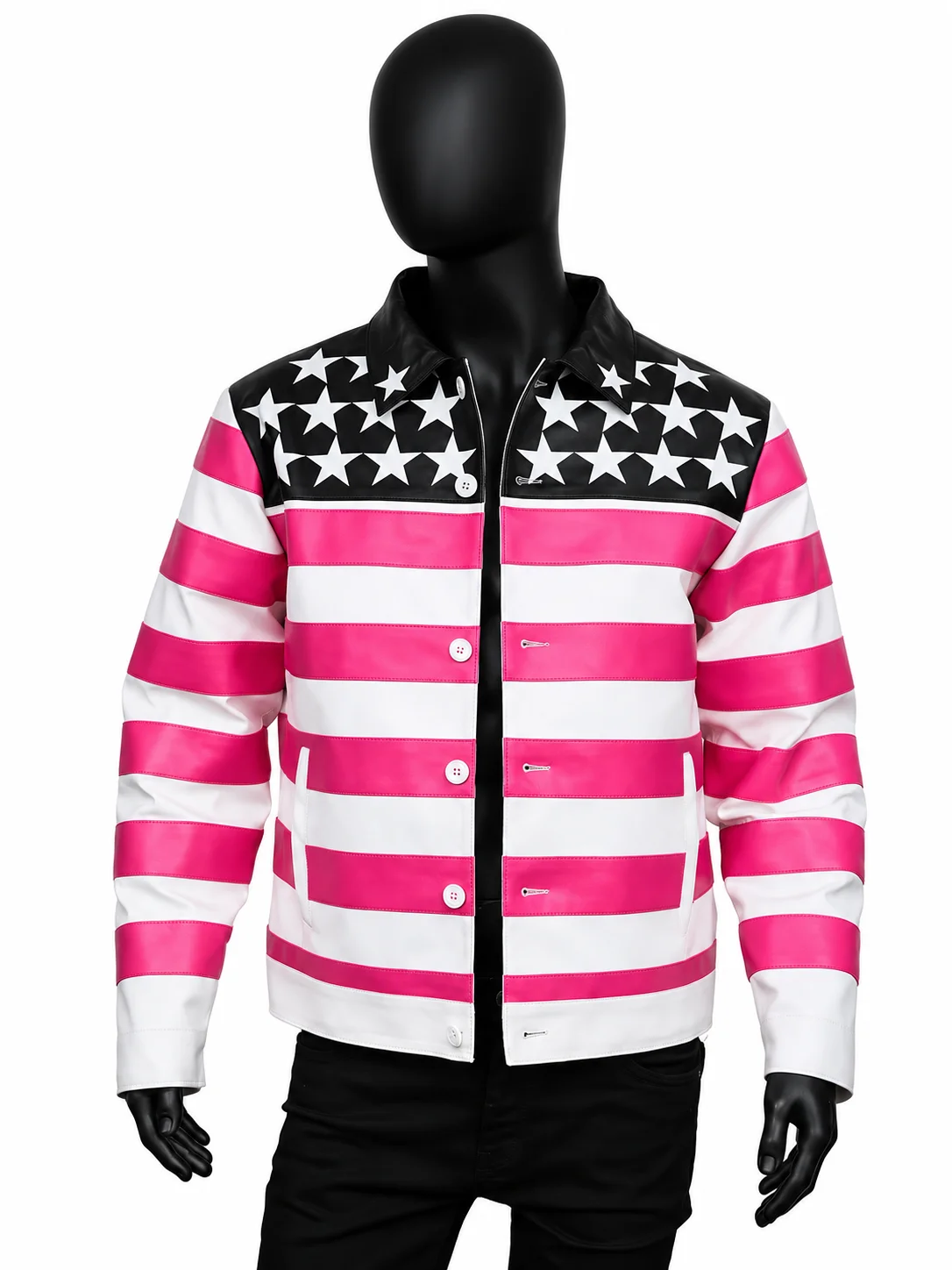 American Flag Lil Uzi Vert Jacket - Image 4