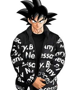 Goku Drip Puffer Jacket