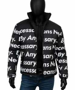 Goku Drip Puffer Jacket