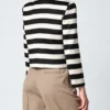 Inspired by The Voice S30 Gwen Stefani Red Bow Striped Jacket