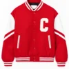 Justin Jefferson Soldier Field Red Jacket