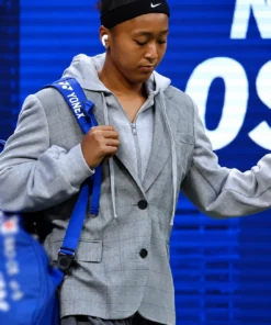 Naomi Osaka 2026 US Open Plaid Blazer