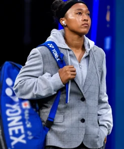 Naomi Osaka 2026 US Open Plaid Blazer
