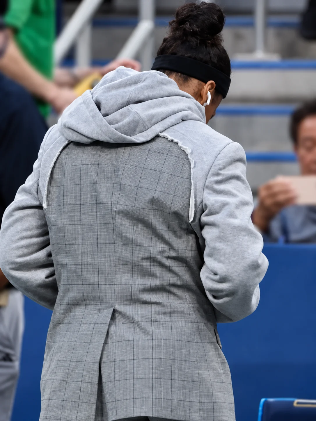 Naomi Osaka 2026 US Open Plaid Blazer