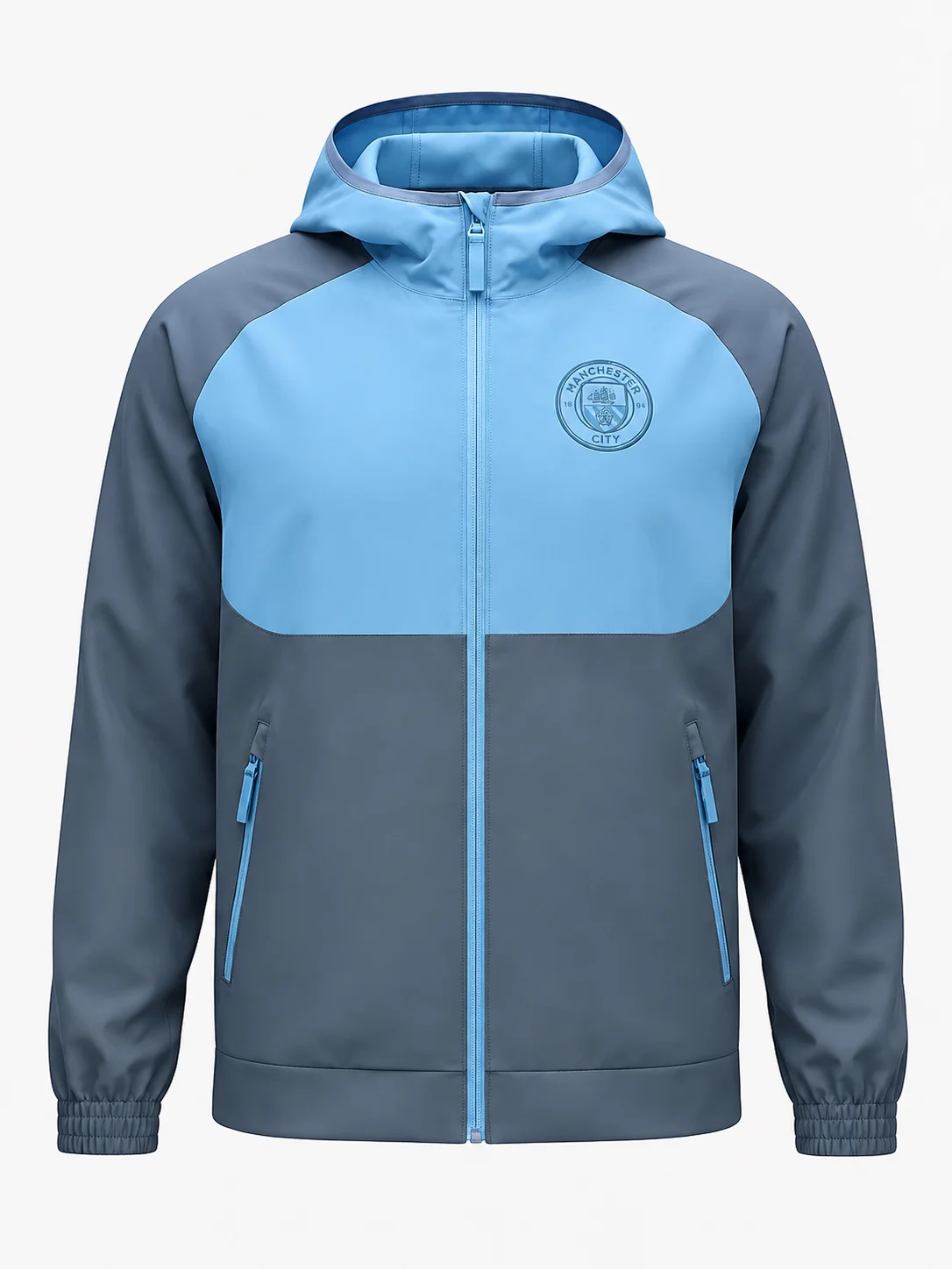 Palace vs Man City Pregame Arrival Erling Haaland Windbreaker