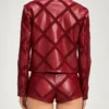 The View 2026 Joy Behar Red Leather Jacket
