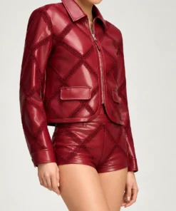 The View 2026 Joy Behar Red Leather Jacket