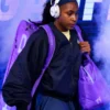US Open 2026 Coco Gauff Navy Bomber Jacket