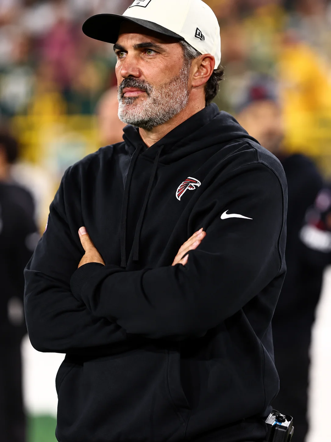 Atlanta Falcons 2026 Kevin Stefanski Sideline Club Hoodie