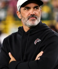 Atlanta Falcons 2026 Kevin Stefanski Sideline Club Hoodie