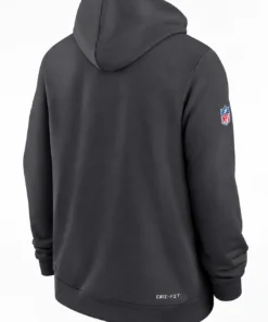 Inspired By Buffalo Bills 2026 Charcoal Gray Sideline Hoodie