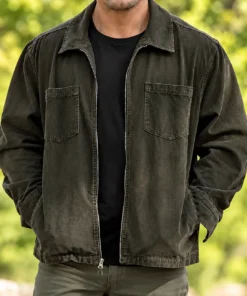 Inspired By Reacher S04 Jack Reacher Olive Green Jacket