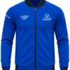 Laver Cup 2026 Carlos Alcaraz Blue Zip-Up Jacket
