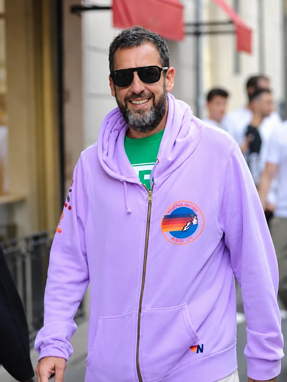 MFW SS27 Adam Sandler Purple Hoodie