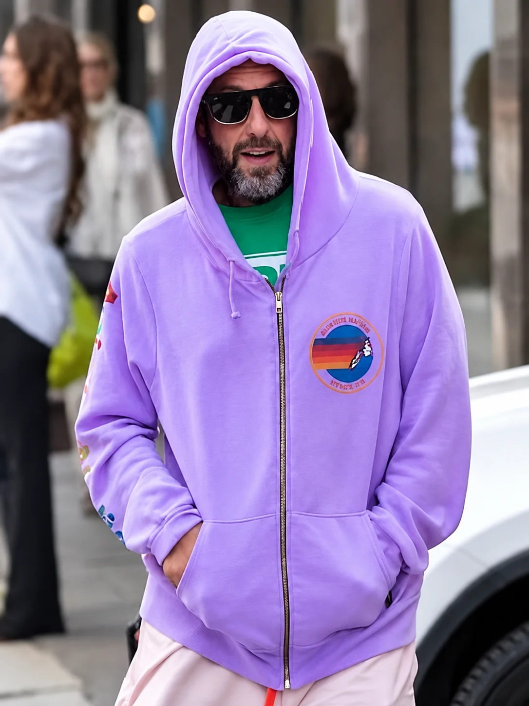 MFW SS27 Adam Sandler Purple Hoodie