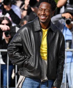 PFW David Jonsson Black Leather Jacket