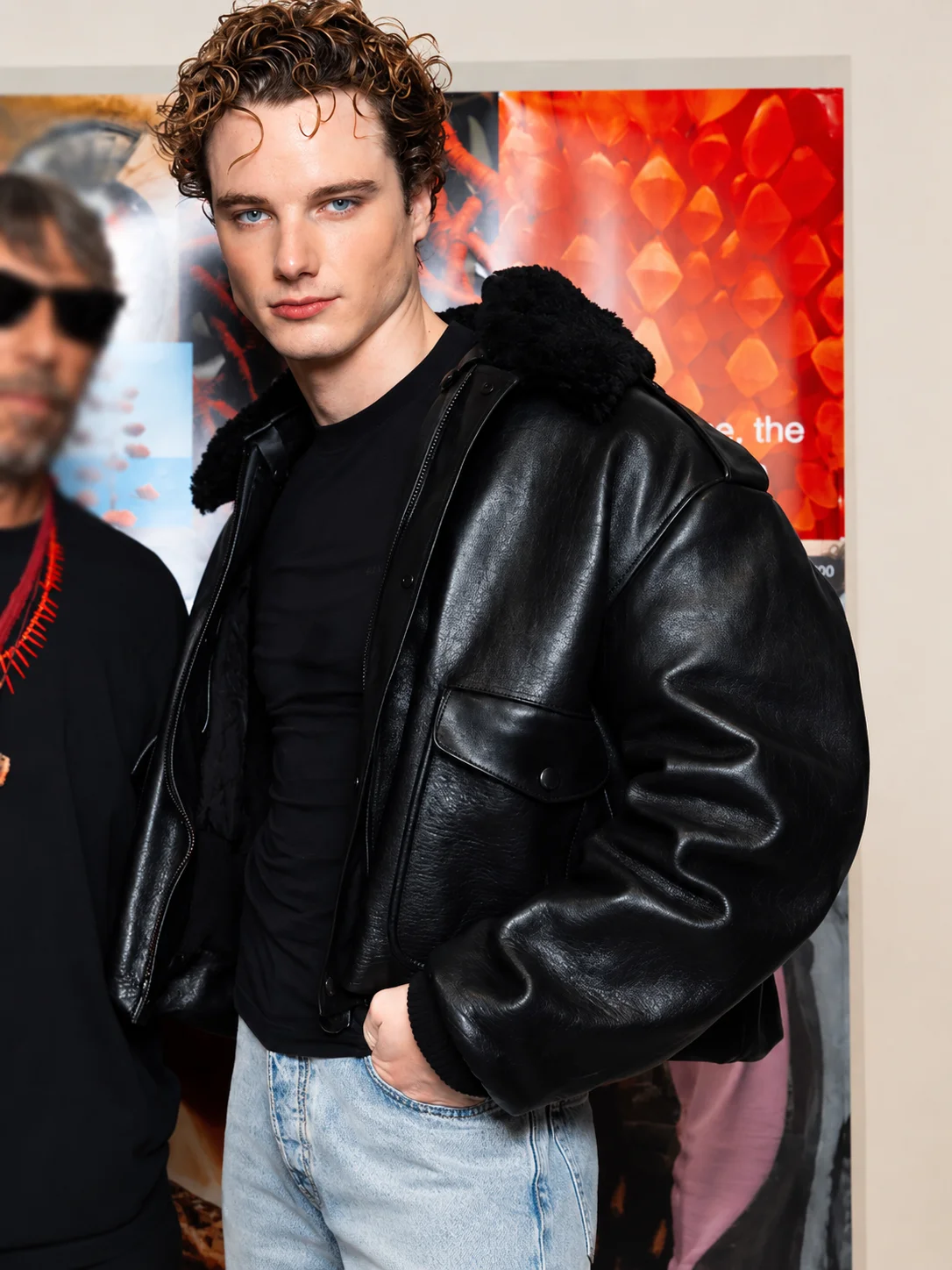 PFW Graham Campbell Black Leather Jacket