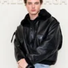 PFW Graham Campbell Black Leather Jacket
