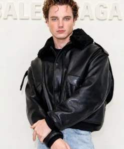 PFW Graham Campbell Black Leather Jacket