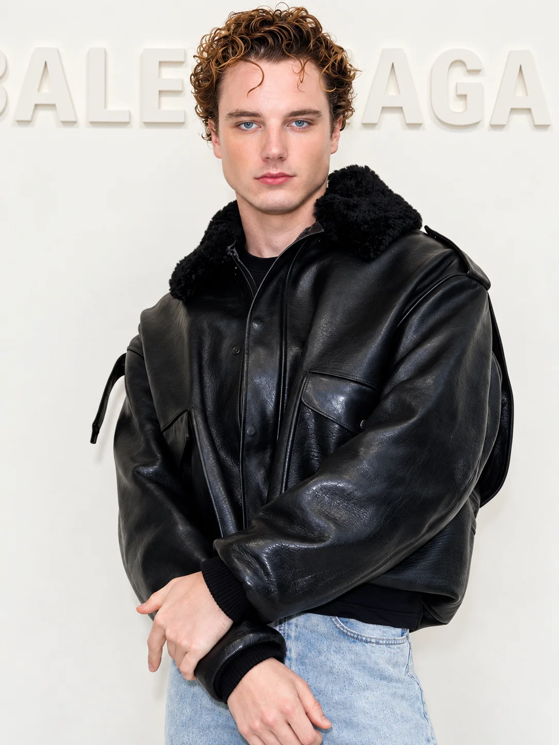 PFW Graham Campbell Black Leather Jacket
