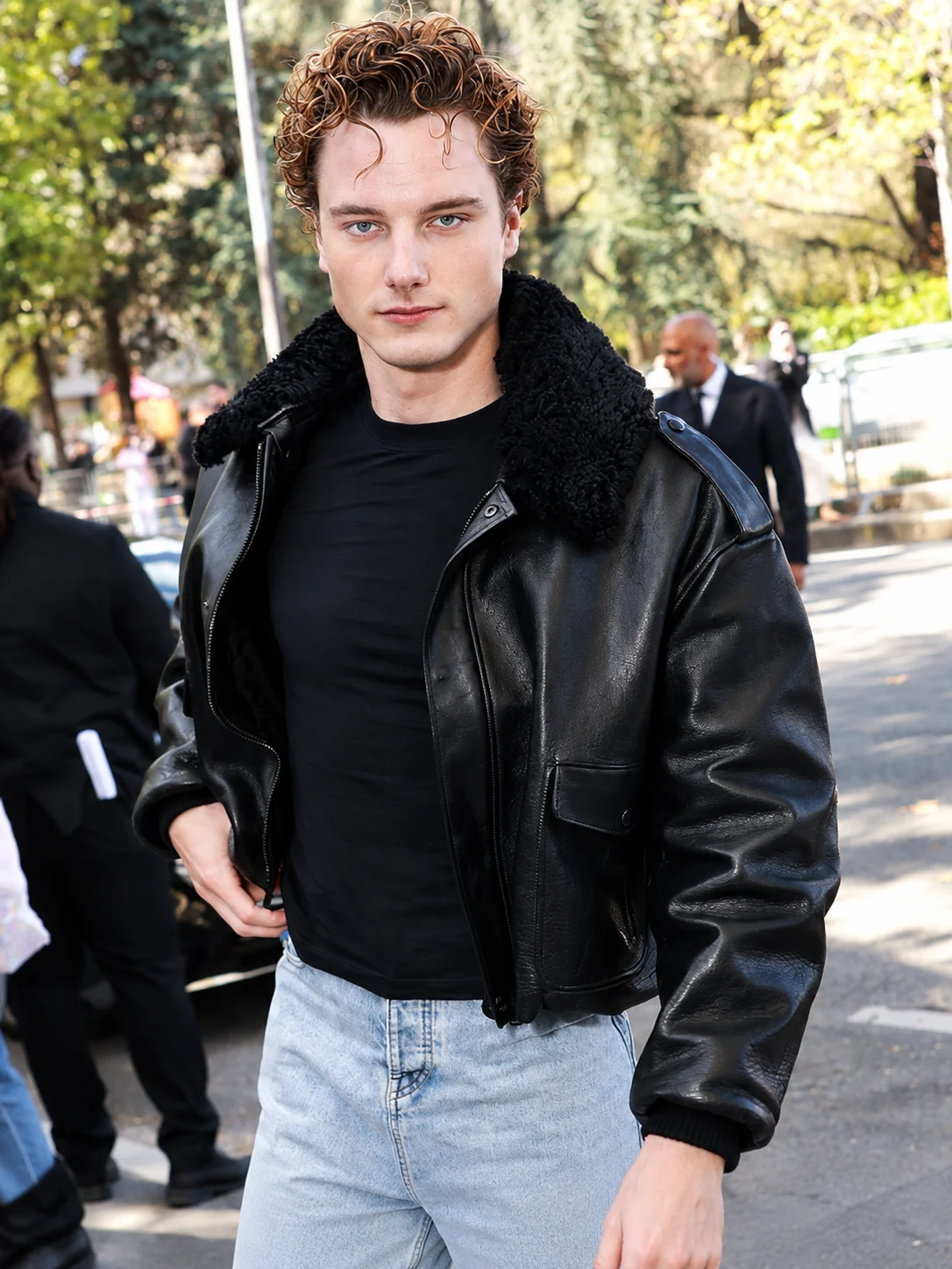 PFW Graham Campbell Black Leather Jacket