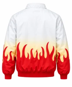 Rengoku Demon Slayer Zipper Jacket