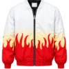 Rengoku Demon Slayer Zipper Jacket