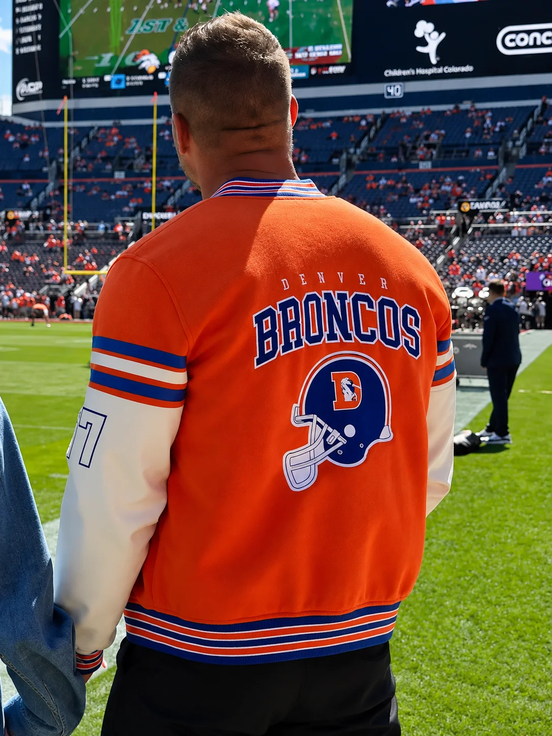 Tim Tebow Denver Broncos Varsity Jacket