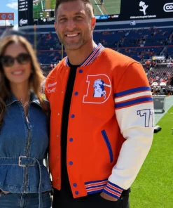 Tim Tebow Denver Broncos Varsity Jacket